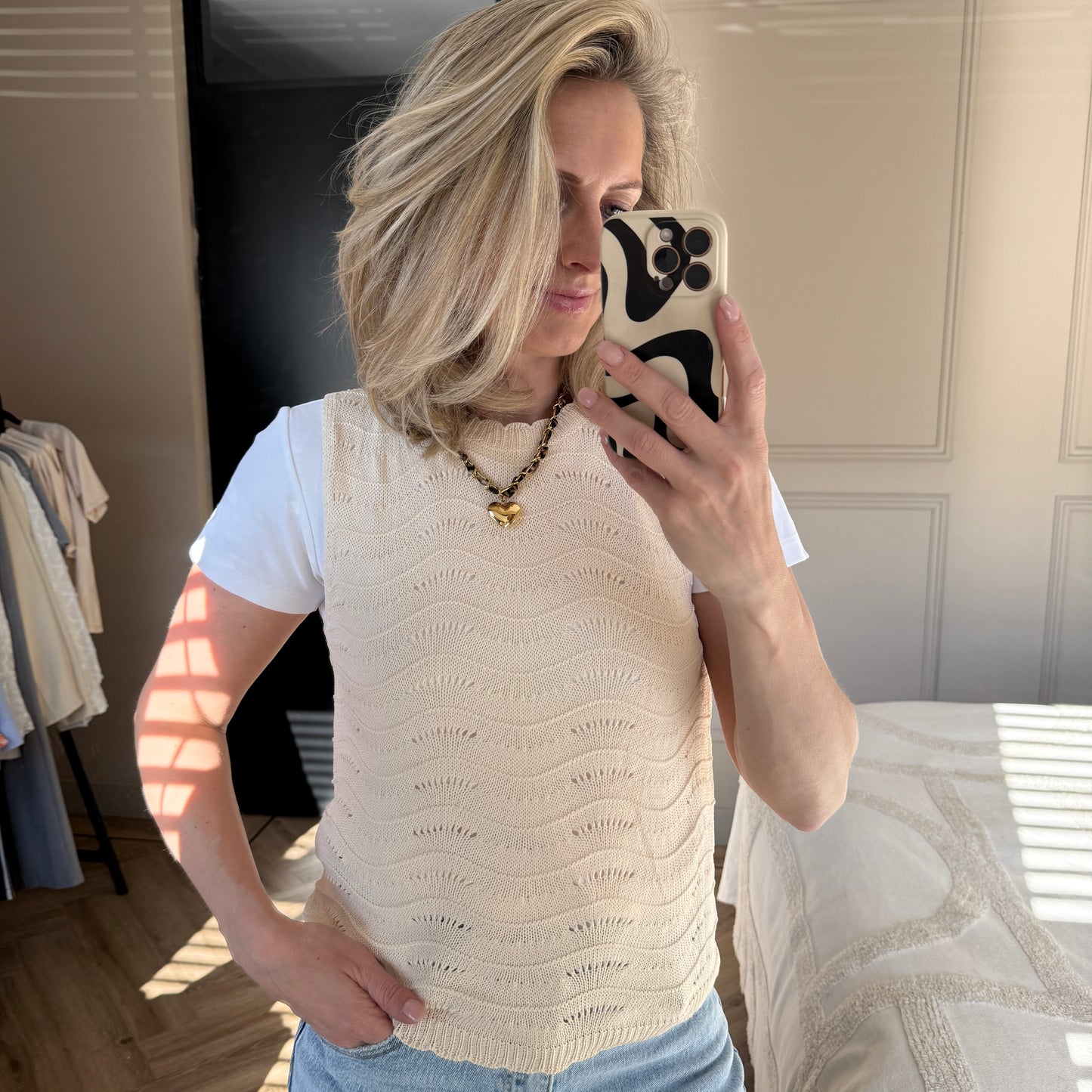 Top Daphne Beige