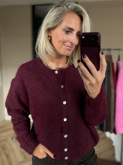 Vest Vito Plum