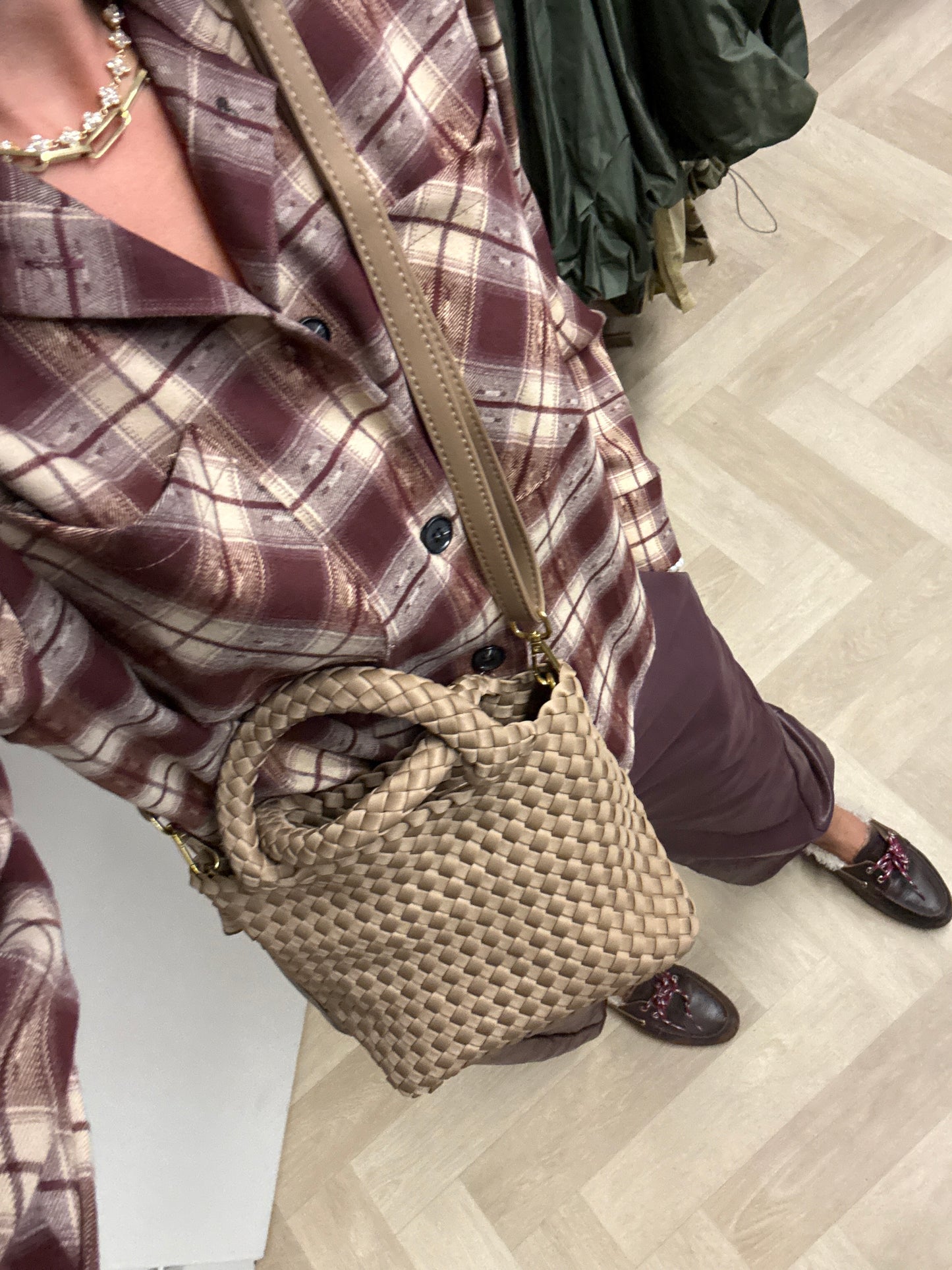 Blouse Joy Ruit Bordeaux Crème