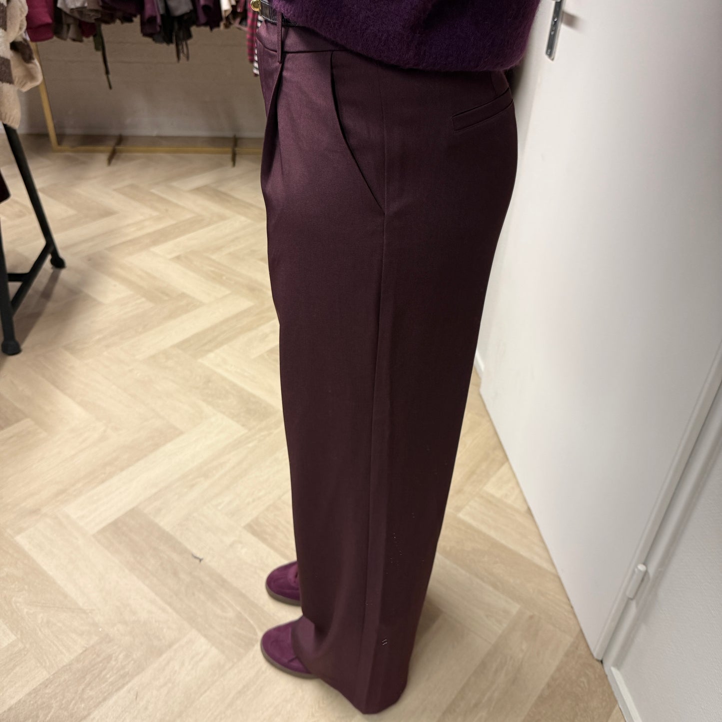 Pantalon Farah Plum