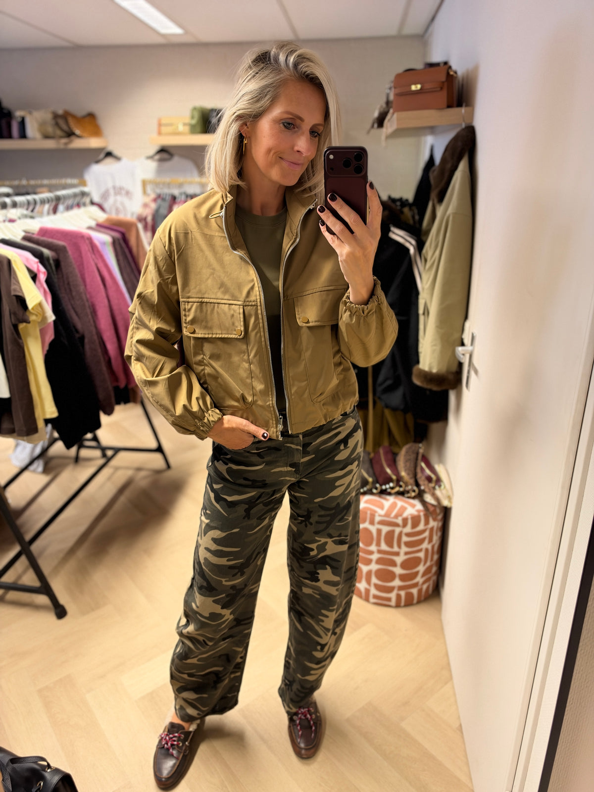 Jeans Toxic Balloon Armyprint Groen