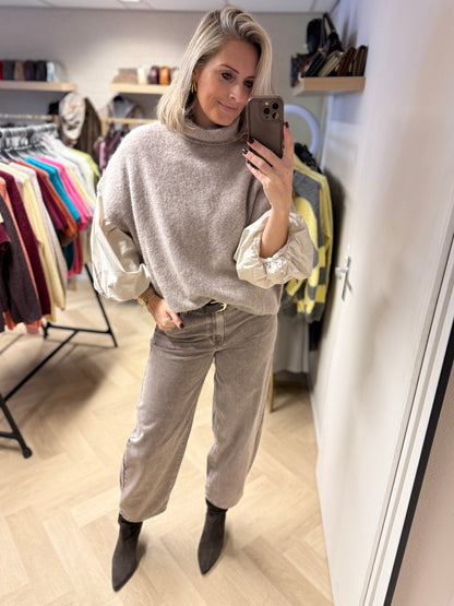 Jeans Lina Balloon Taupe