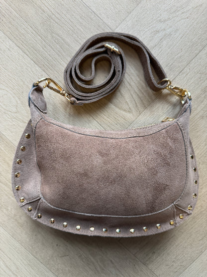 Tas Monica Suède Taupe