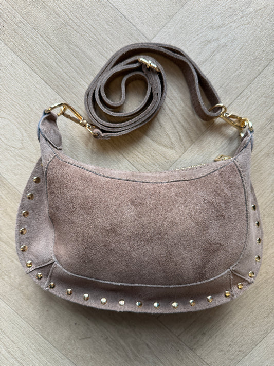 Tas Monica Suède Taupe