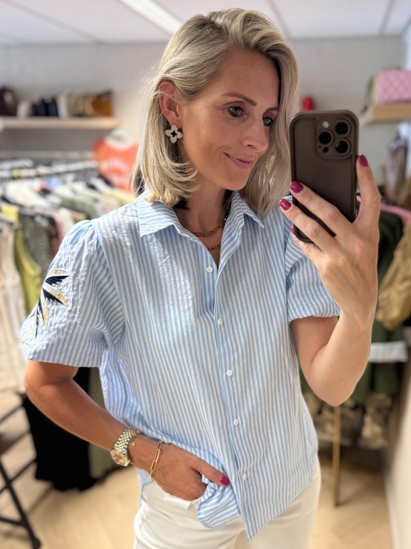 Blouse Megan Streep Palm