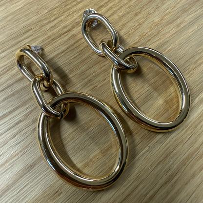 Oorbellen Drie Ringen Goud