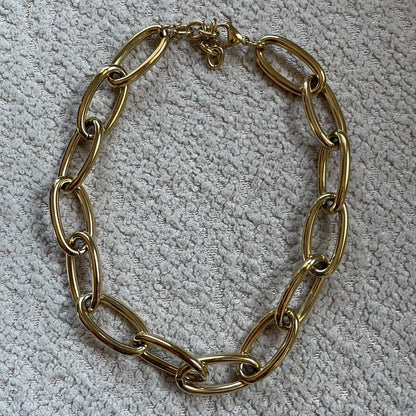 Ketting Chain Big Goud