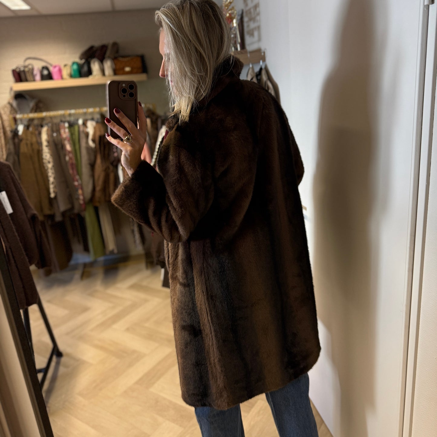 Jas Beau Faux Fur Lang