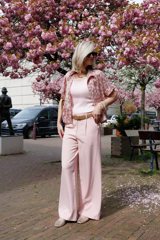 Pantalon Farah Roze