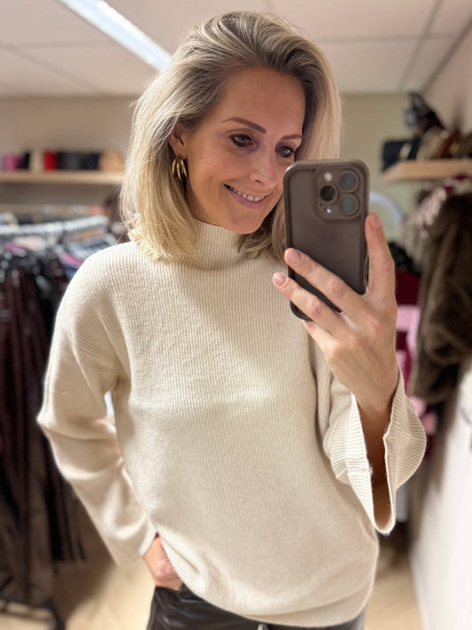 Trui Nikki Viscose Beige
