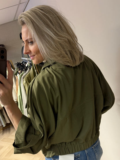 Jas Amber Armygroen