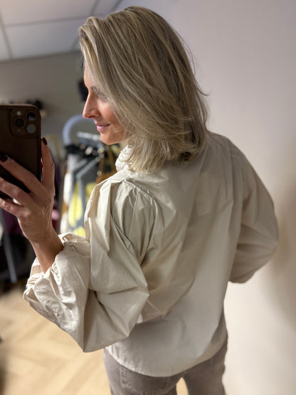 Blouse Fenna Pofmouw Beige