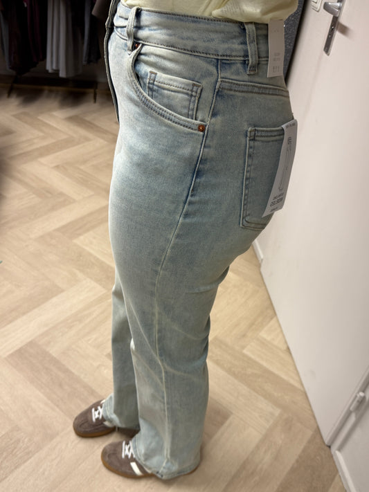 Jeans Missy Wide Legg Blue Beige