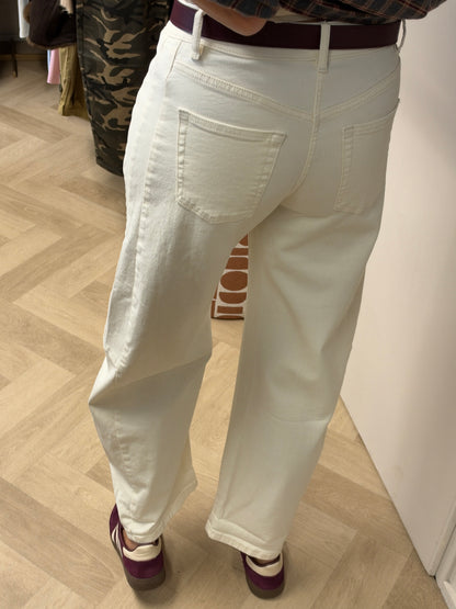 Jeans Melly Barrel Ecru