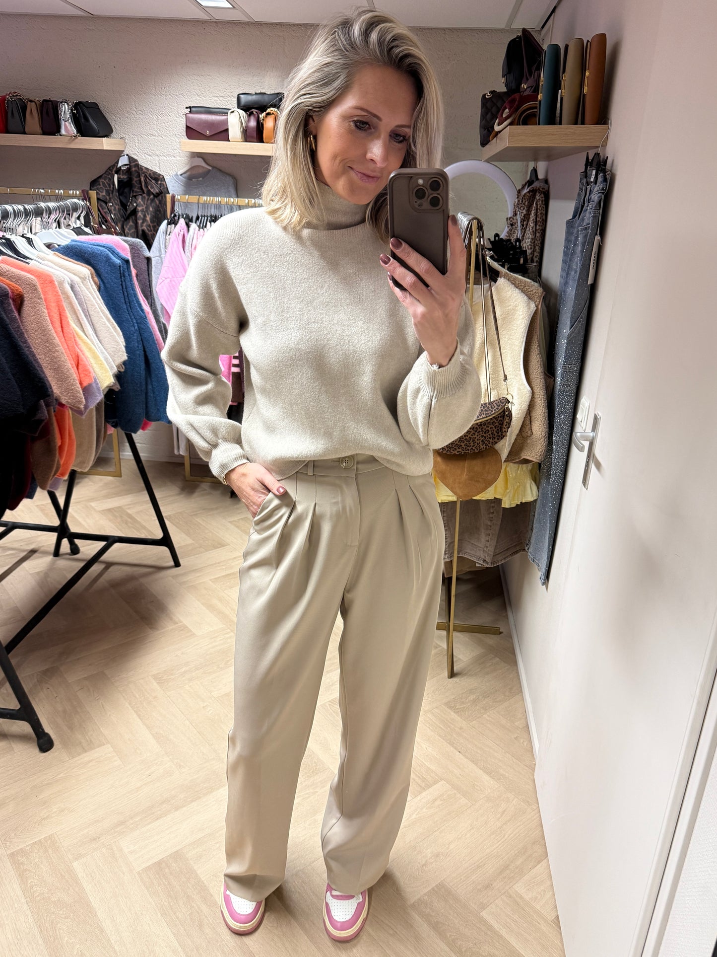 Pantalon Sharon Tall Beige