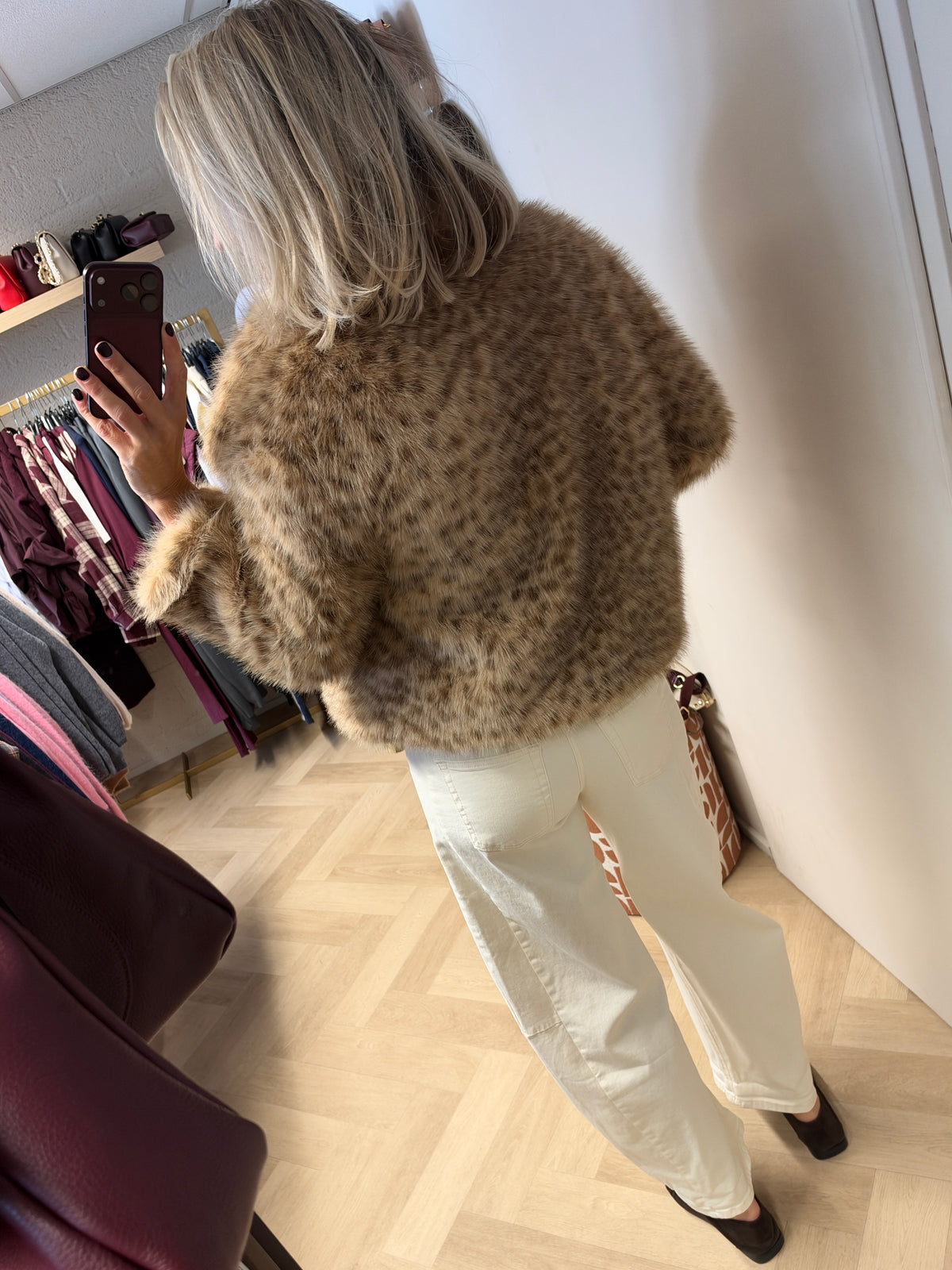 Jack Bambi Faux Fur Beige