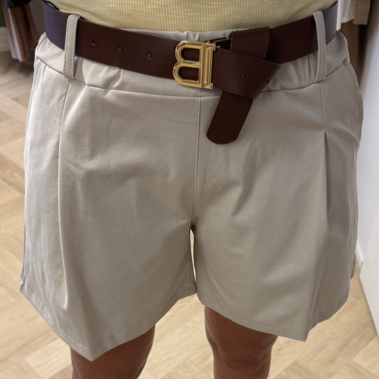 Short Bella Riem Beige