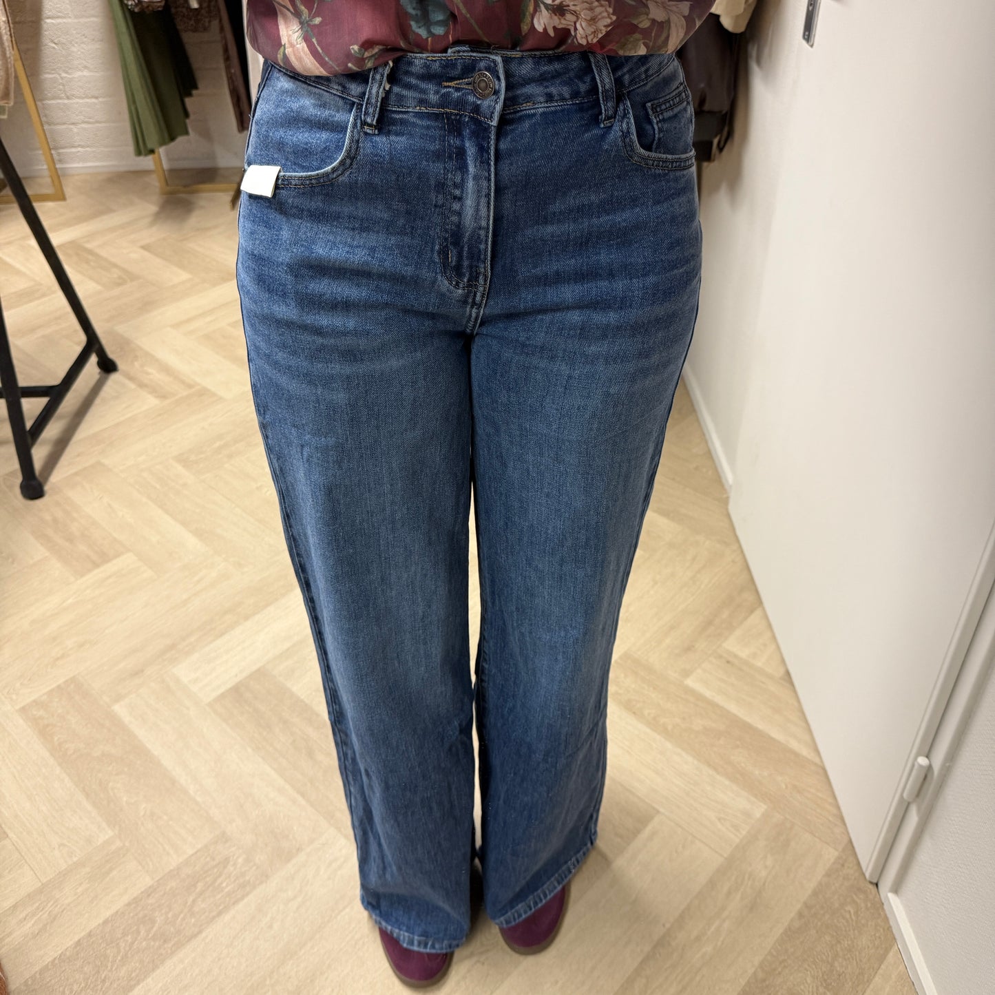 Jeans Missy Wide Legg Medium Blue