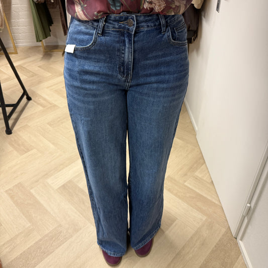 Jeans Missy Wide Legg Medium Blue
