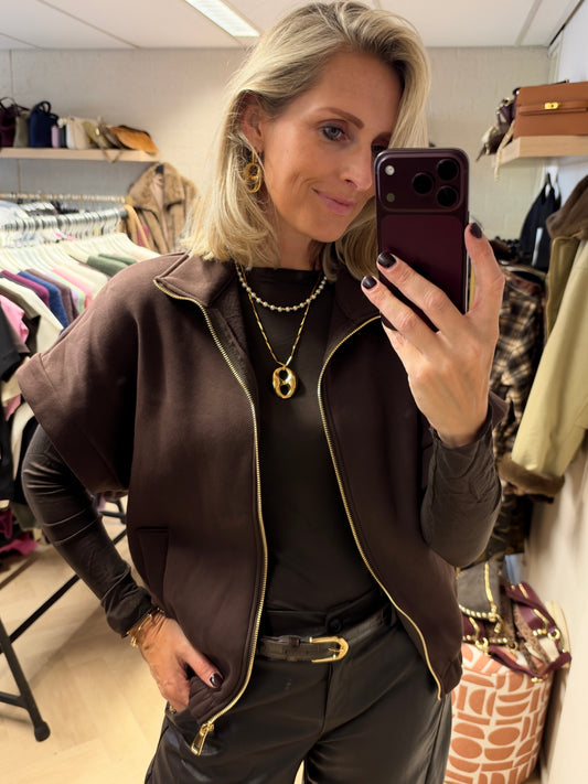 Vest Kirsten Jogging Bruin