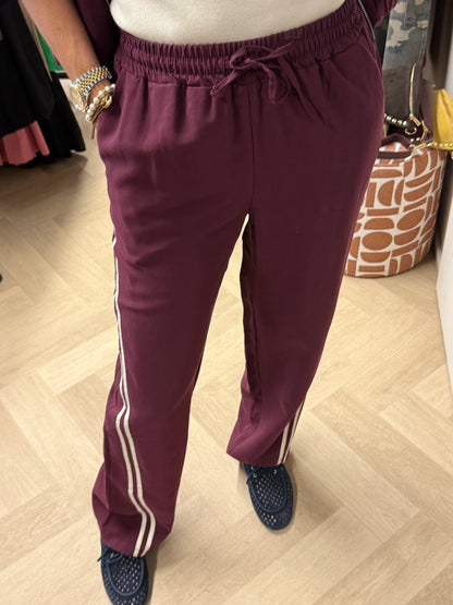 Co Ord Set Mandy Streep Bordeaux