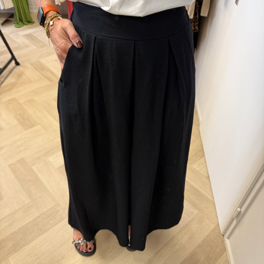 Rok Conny Viscose Zwart