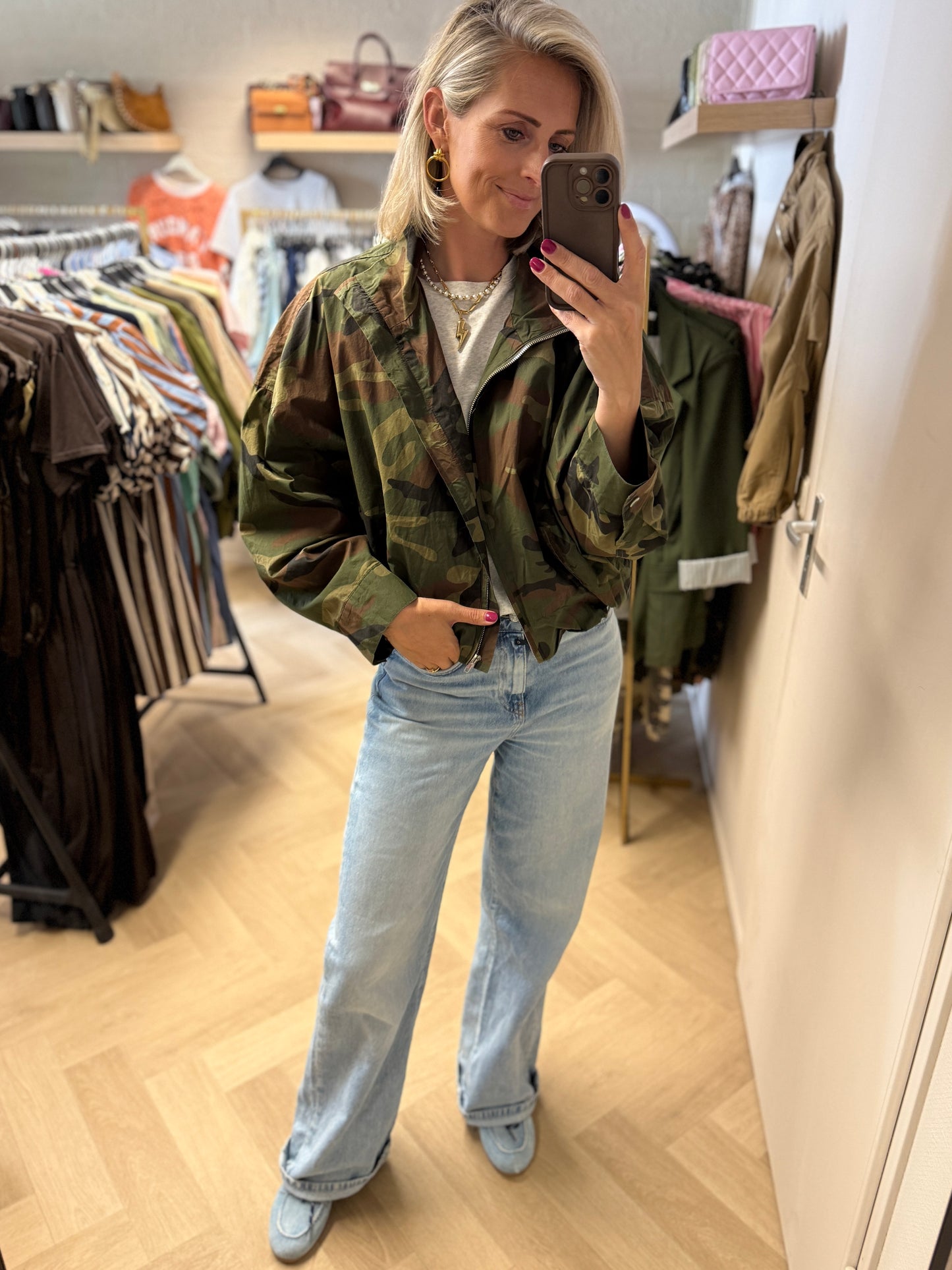 Jack Armyprint Groen