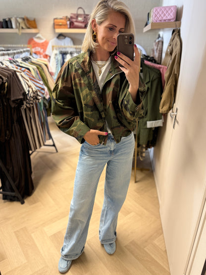 Jack Armyprint Groen