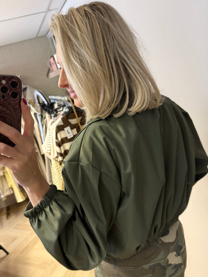 Jas Trench Armygroen
