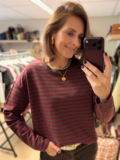 Shirt Mary Streep Bruin Bordeaux