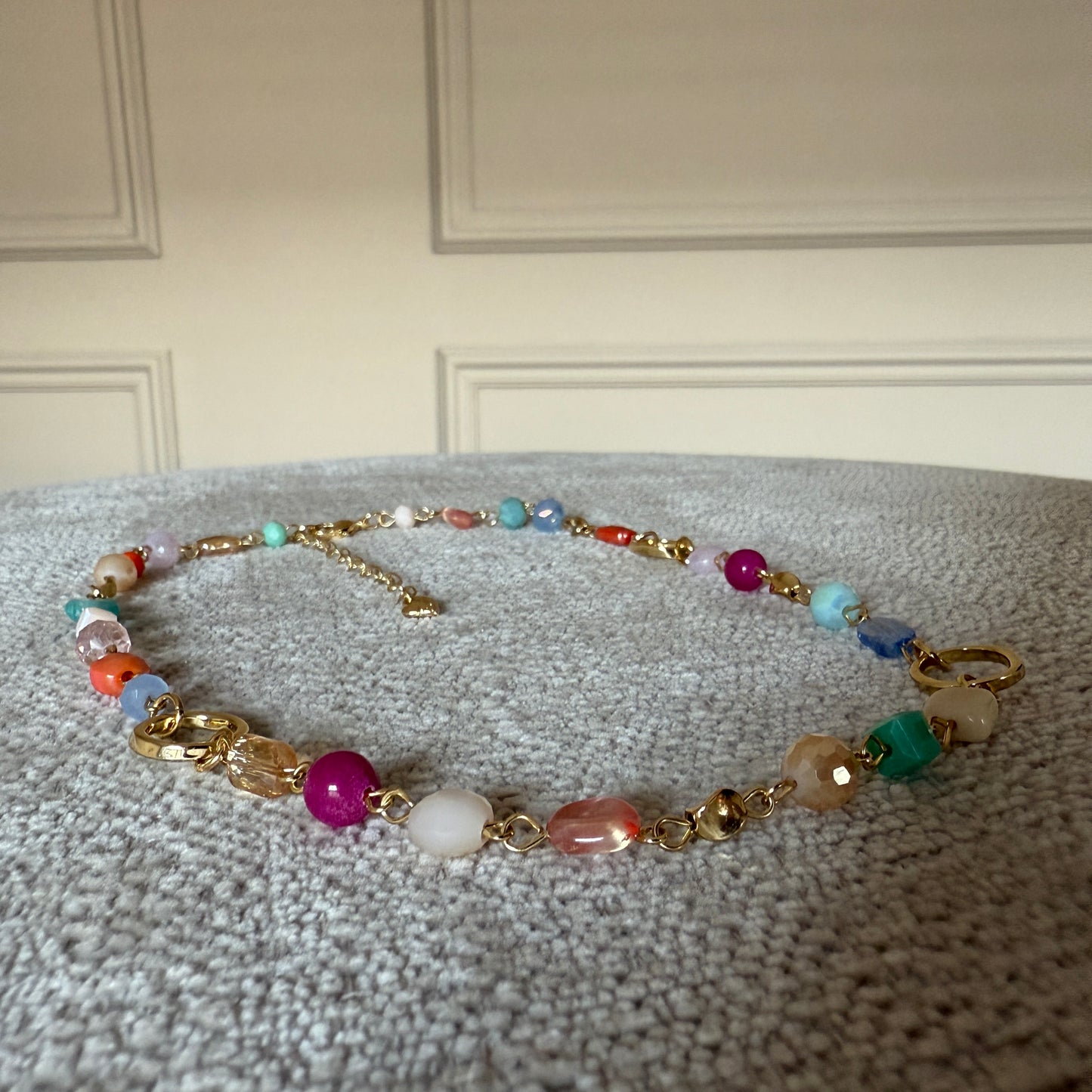 Ketting Multi Beads Goud