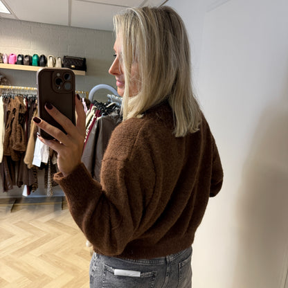 Vest Vito Chocoladebruin