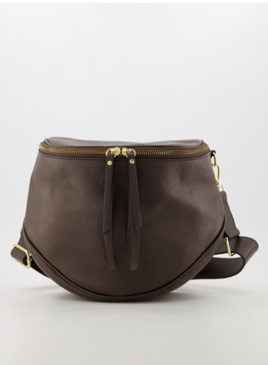 Tas Romsa Classic Grain Donkerbruin