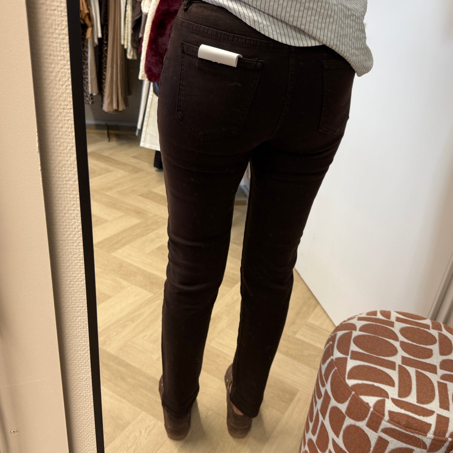 Jeans Eva Mom Fit Choco Bruin