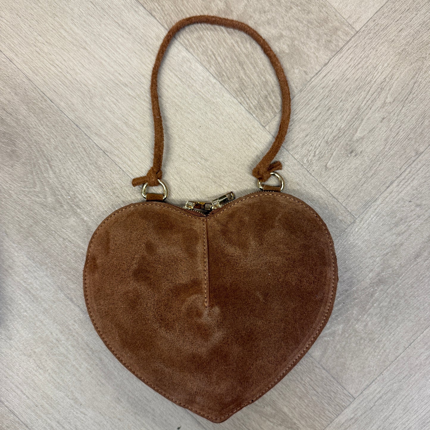 Tas Lamour Suède Cognac