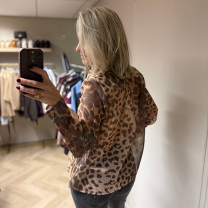 Blouse Sas Leopard Viscose