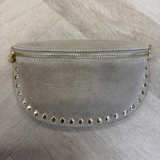 Tas Debby Suède Studs Zand