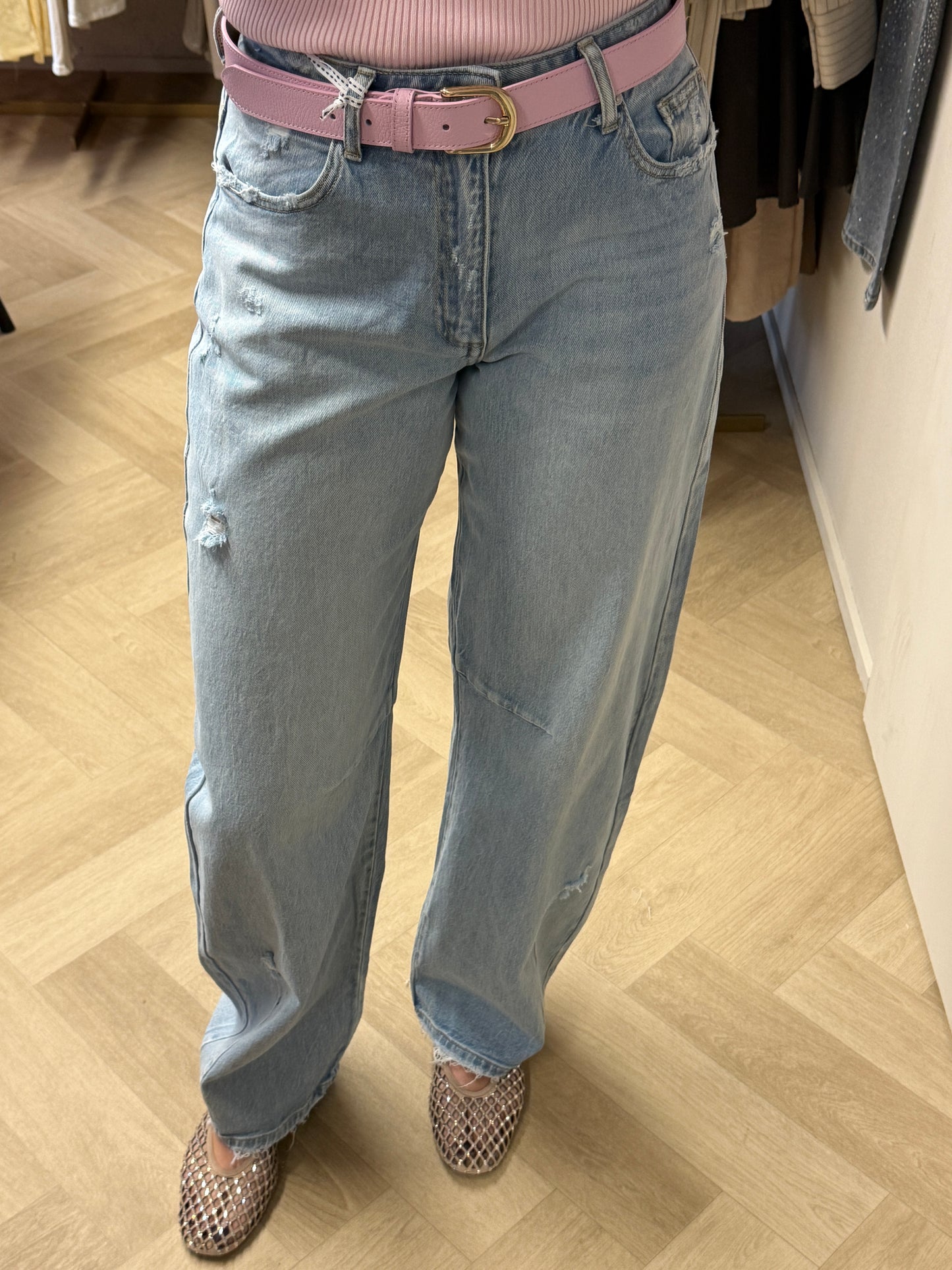 Jeans QH Jill Barrel Fit Light Blue