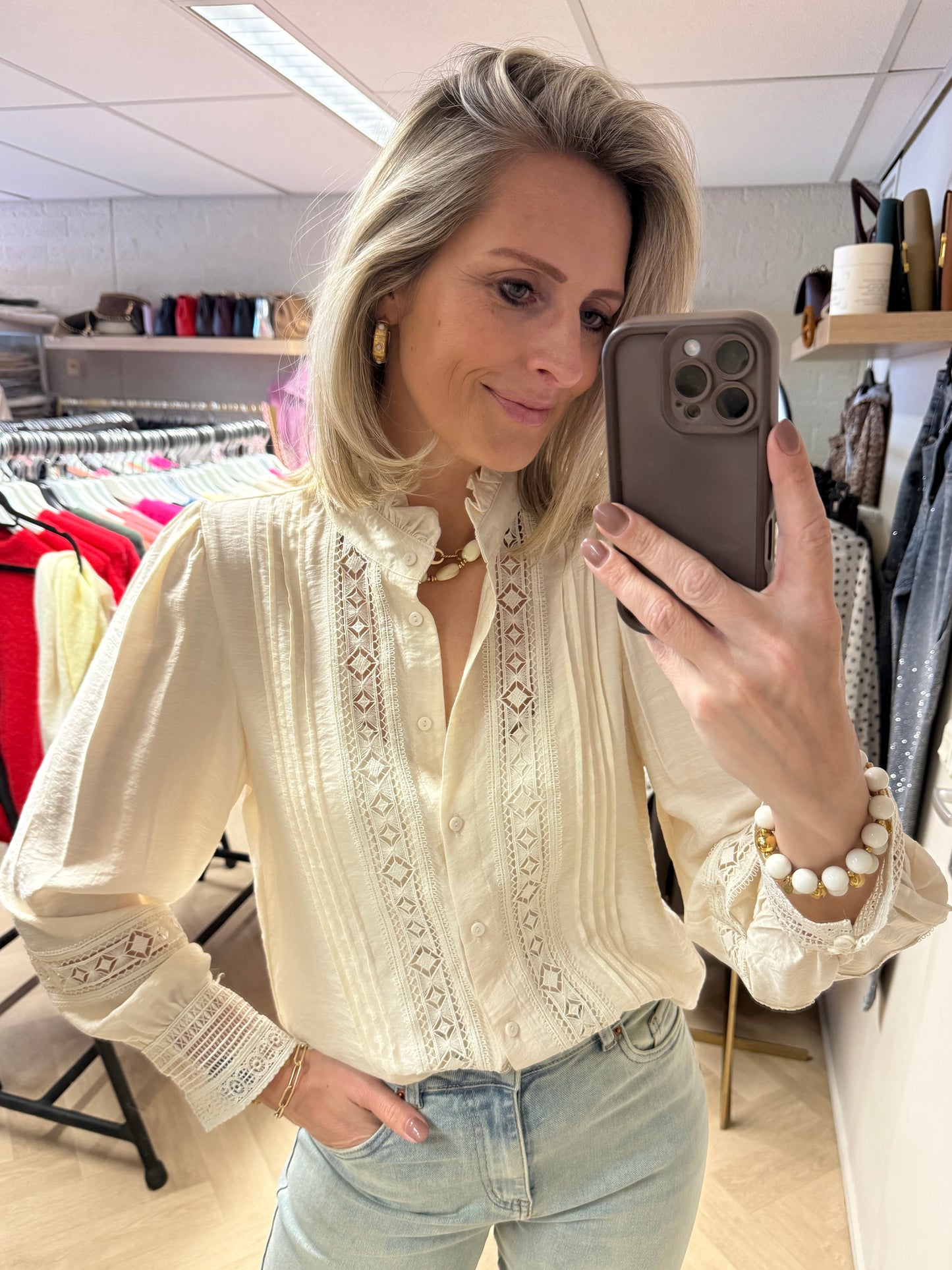 Blouse Claire Ecru