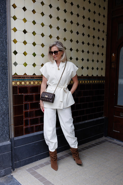 Gilet Farah Offwhite