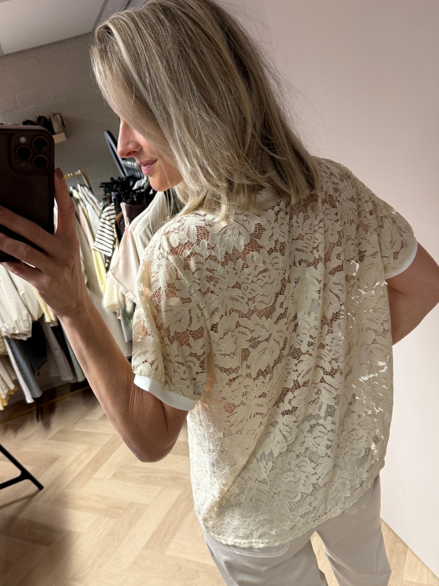 Shirt Lucy L'Amour Paris Ecru
