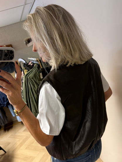 Gilet Haily PU Bruin
