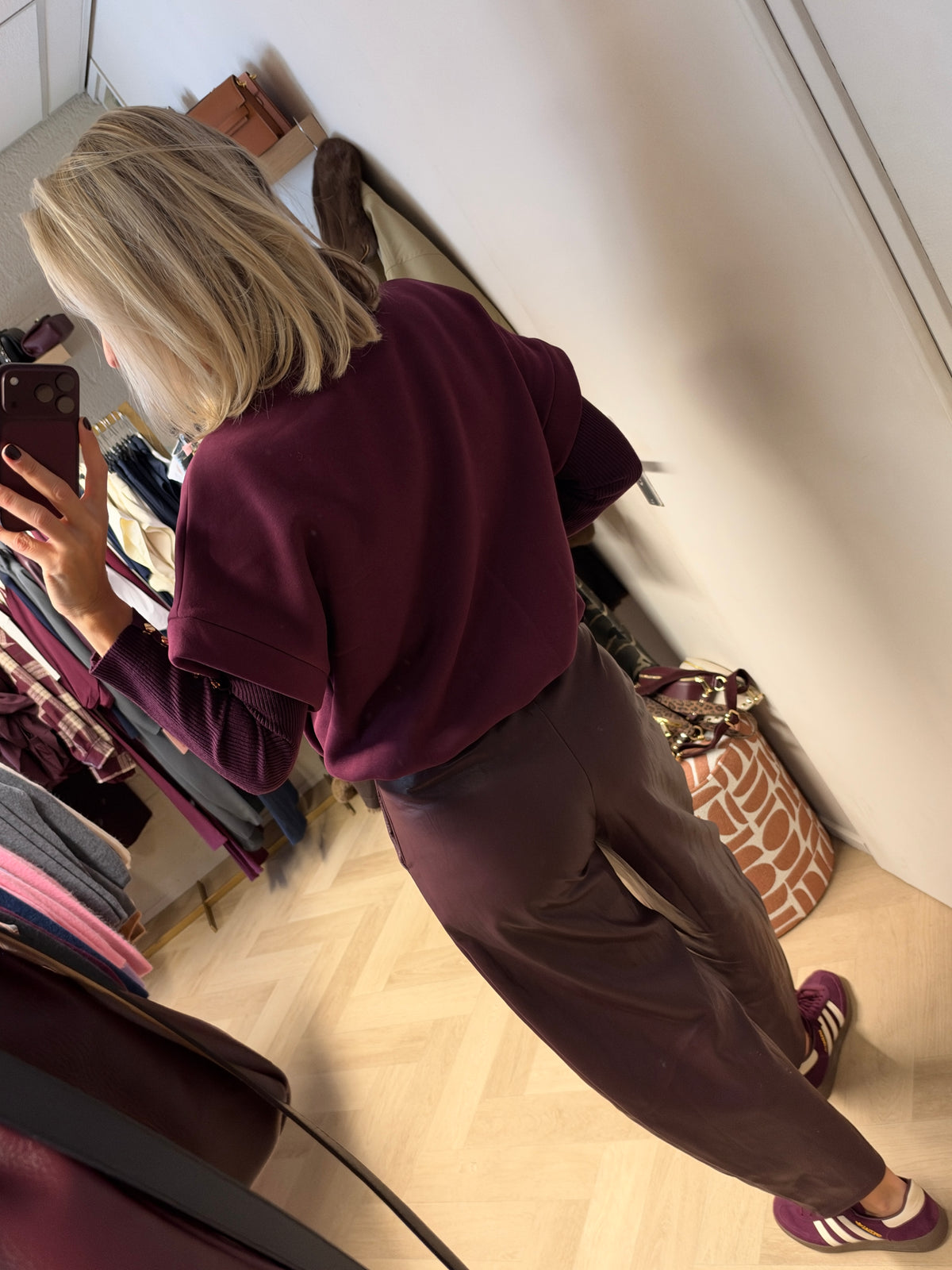 Vest Kirsten Jogging Plum