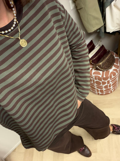Shirt Mary Streep Bruin Armygroen