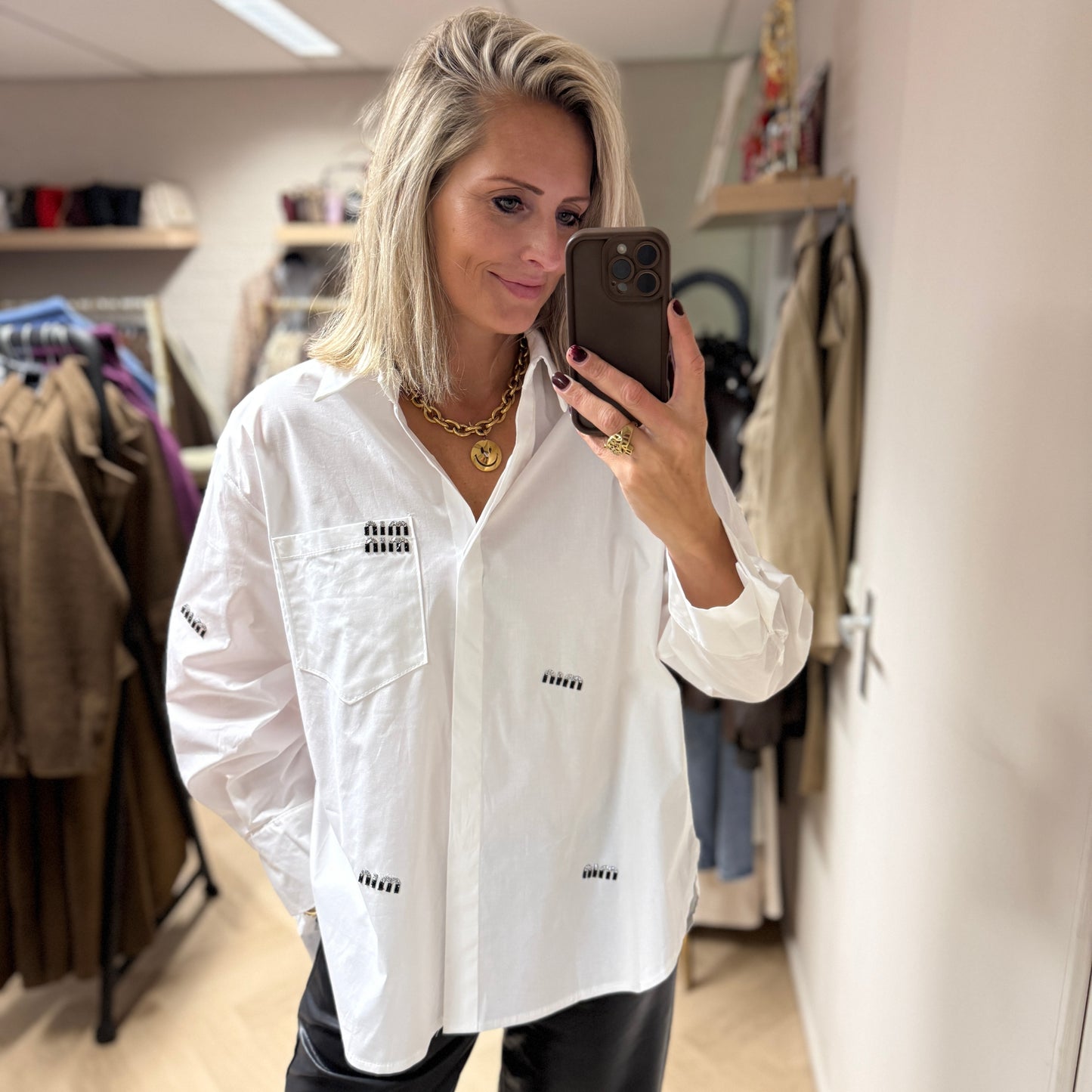 Blouse Milu Wit