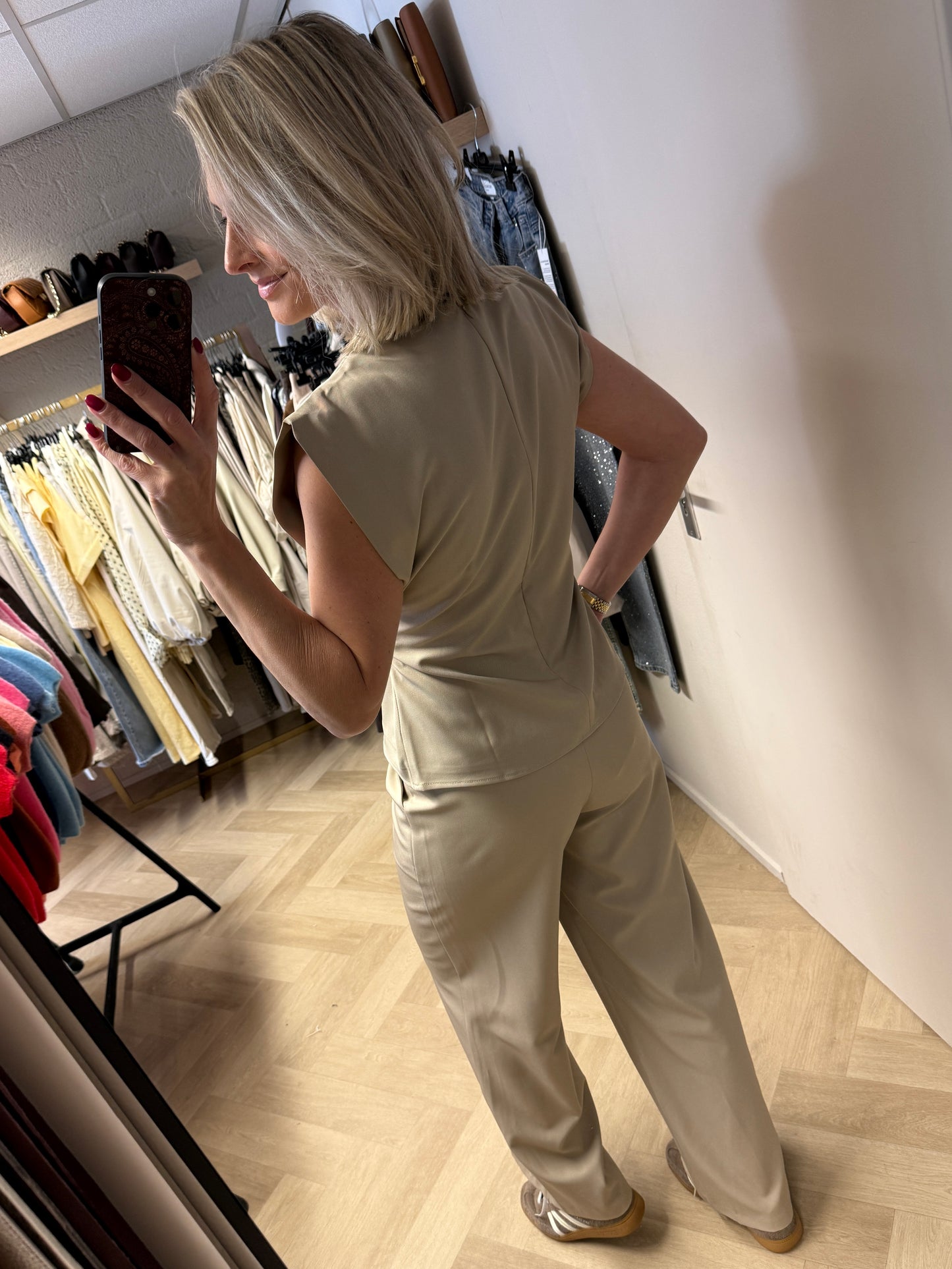 Top Farah Beige