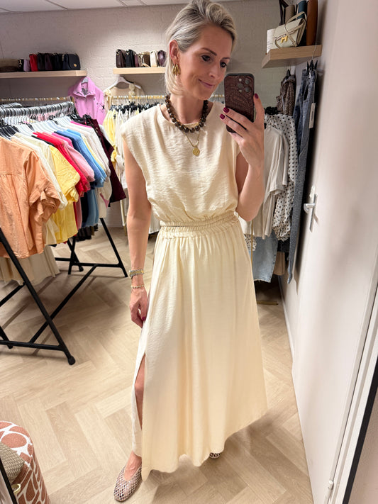 Co Ord Set Jurk Lola Ecru