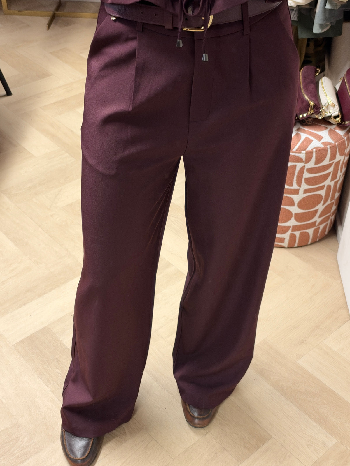 Pantalon Farah Plum