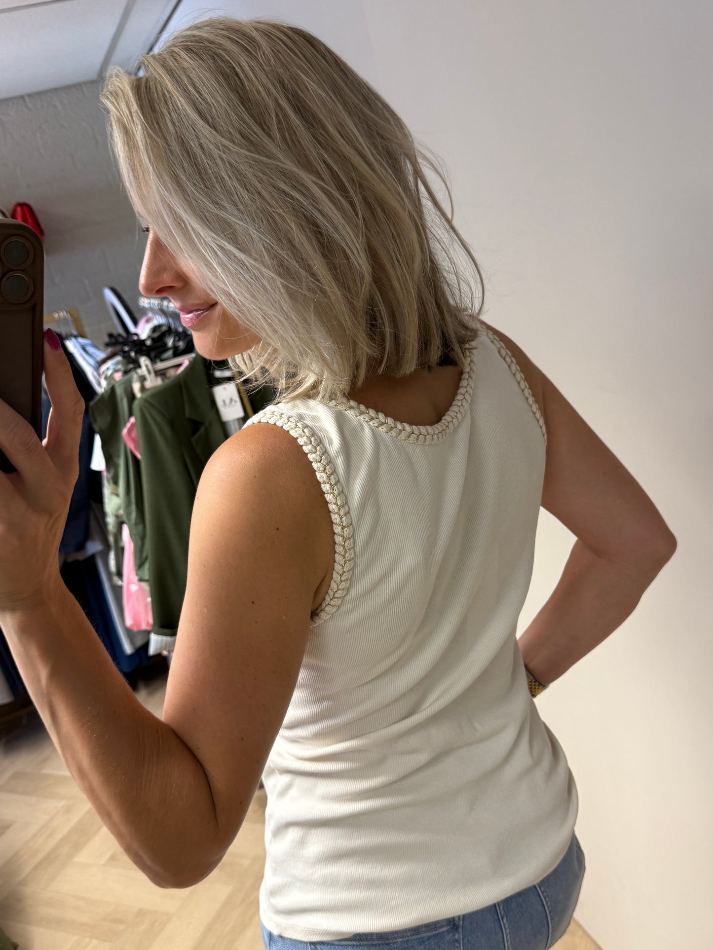 Top Brandy Rib Beige