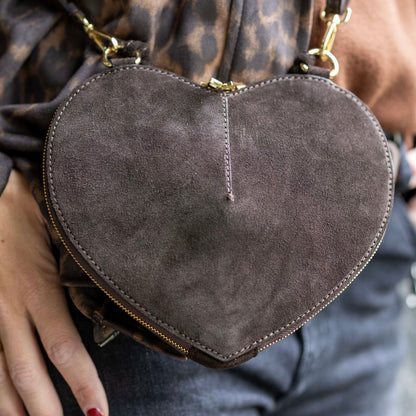 Tas Lamour Suède Darkbrown
